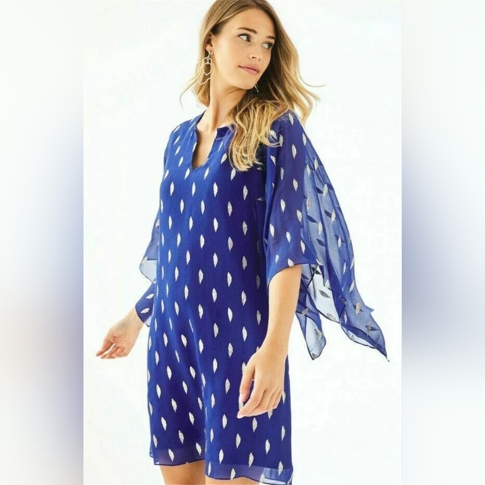 Lilly Pulitzer Shalynn Silk Caftan Size 10